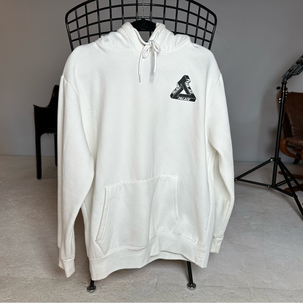 Palace Hoodie White Large